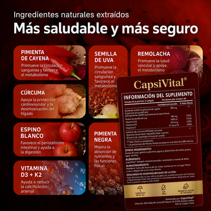 Fórmula Herbal de Cayena
